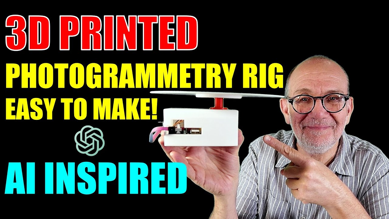 ESP32 3D Printed Photogrammetry
