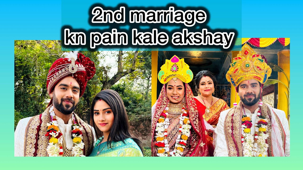 2 marriage kn  pain kale Akshay 🫣
