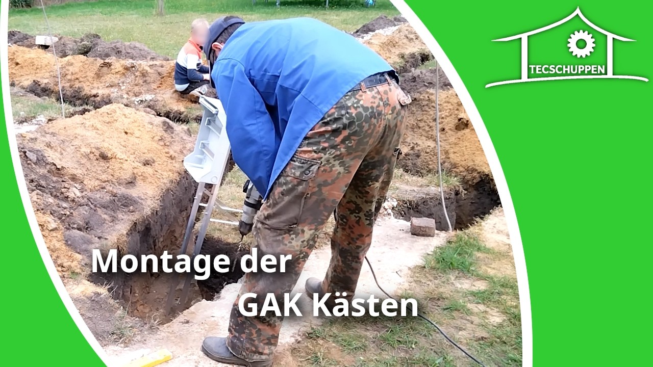 Vlog #5 GAK Montage / DIY Garten Solaranlage.