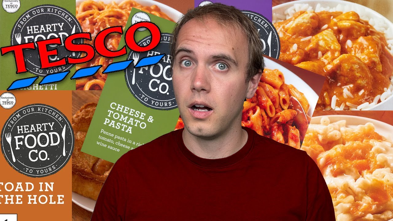 Я протестировал КАЖДОЕ блюдо из Tesco за 99 пенсов.