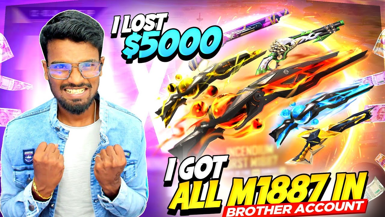 😰RIP 5400 Diamonds😭 ||  WOW!!! 10x INCENDIUM BURST M1887 SPINING VIDEO TAMIL || NEW FREE FIRE VIDEO