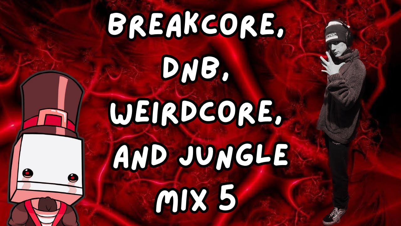 Electronic Music Mix 5 (Breakcore, DnB, Weirdcore, and Jungle)