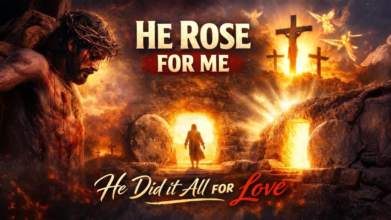 He Walked Out of the Grave for Me | Powerful Easter Worship Song | @lyricsflow-on1