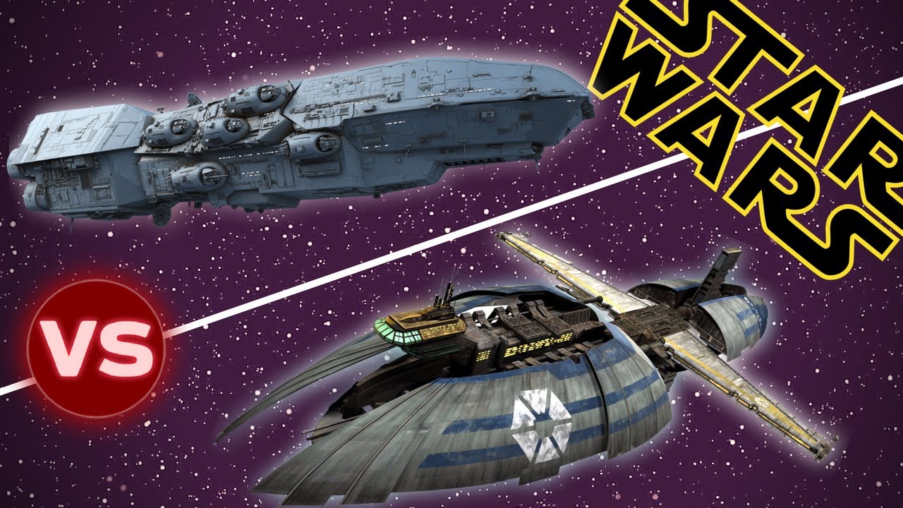 Dreadnaught Heavy Cruiser vs Munificent Class Light Frigate | Star Wars: Who Would Win