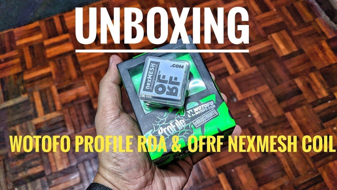 PADU X PADU #BOSSKU WOTOFO RDA PROFILE & OFRF NEX Mesh Coil