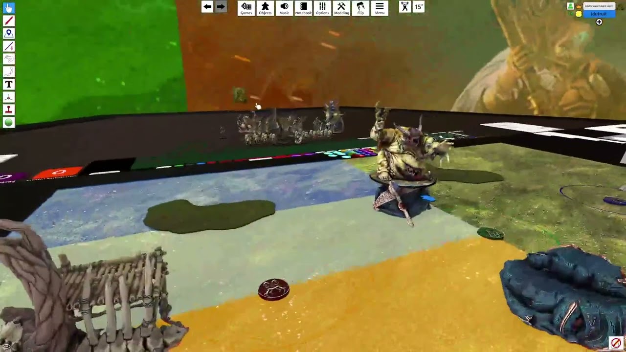 [TTS-Age of sigmar] *Nurgle* (Otter) vs *Slaneesh(Anchor)