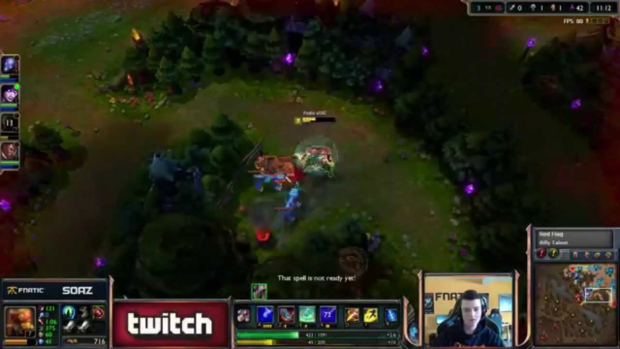 Fnatic Soaz Lee Sin Jungle [Challenger Ranked solo queue Top]