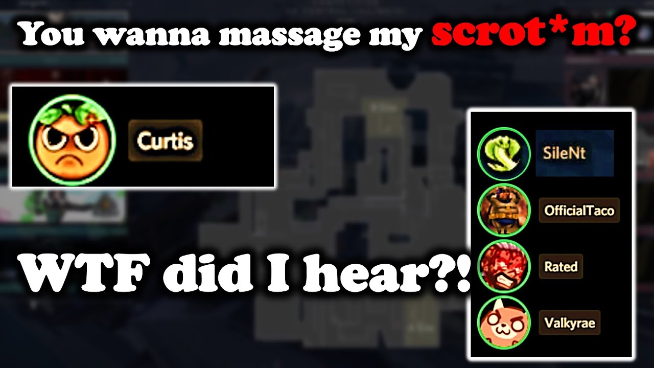 RatedEpicz, Valkyrae, OfficialTaco, Silent are SHOCKED by Curtis saying something very INAPPROPRIATE