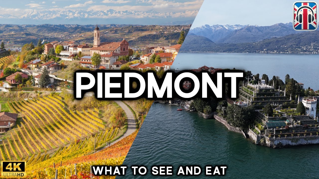 Piedmont, Italy 🇮🇹 | Top 5 Places to Visit + 3 Must-Try Foods (4K Travel Guide)