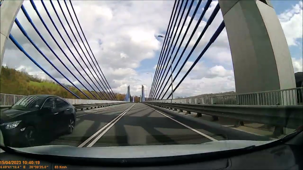Droga  : Nowy Sącz - Jurków (  przez Tęgoborze,  Łososina ,  Czchów )