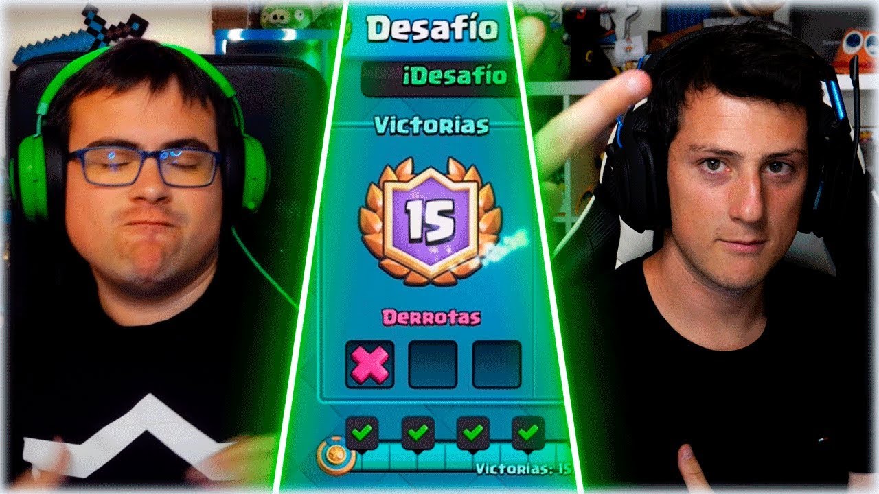 GANAMOS ALVARO Y YO EL NUEVO DESAFIO 2VS2 DE LA CRL en Clash Royale - WithZack