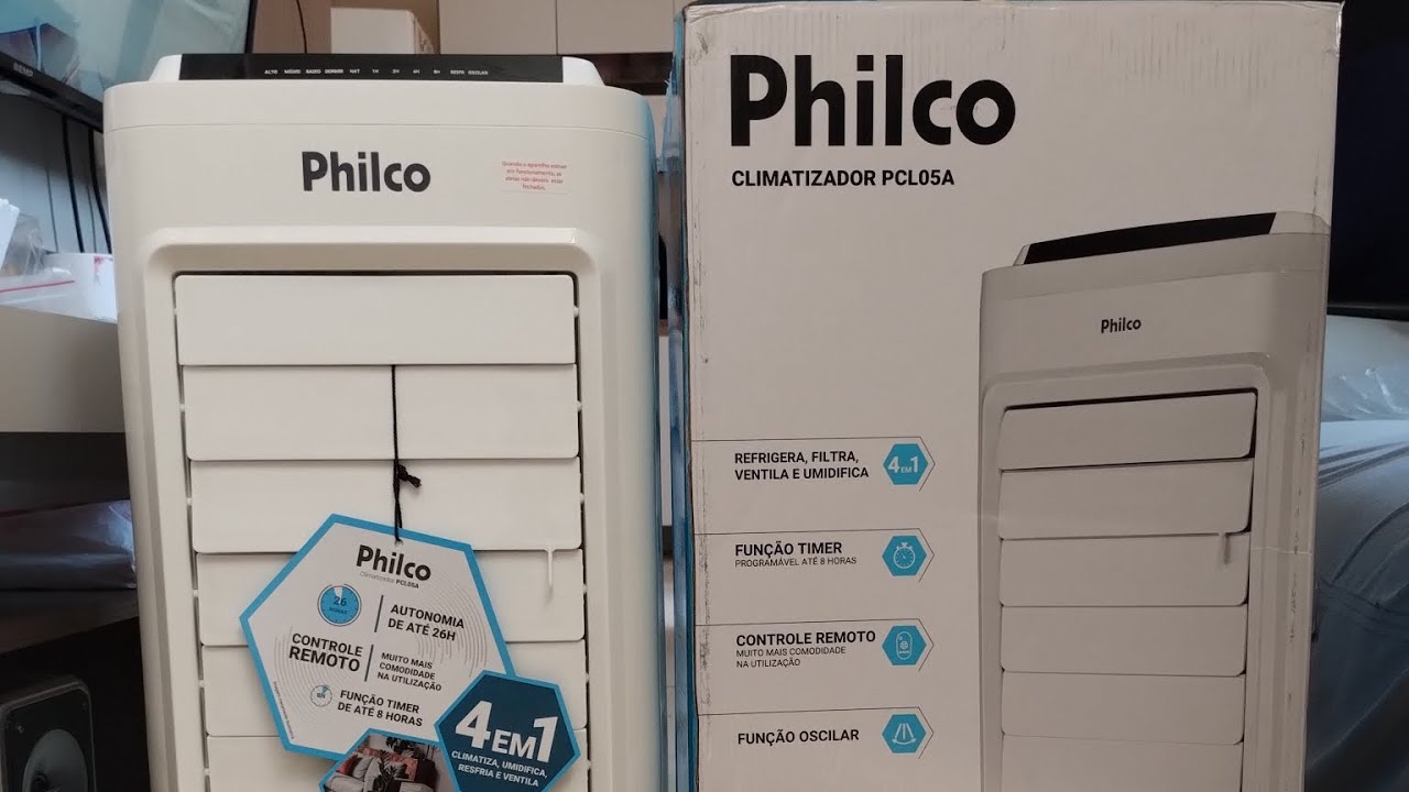 Climatizador Philco 4 em 1 PCLO5A SERA QUE VALE APENA?