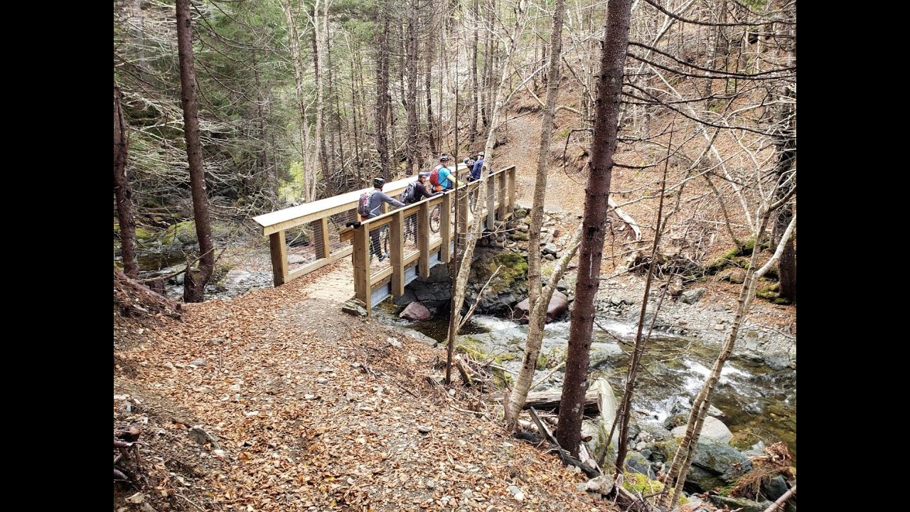 Mountain Biking the Goose River Trail in Fundy National Park (Edited)