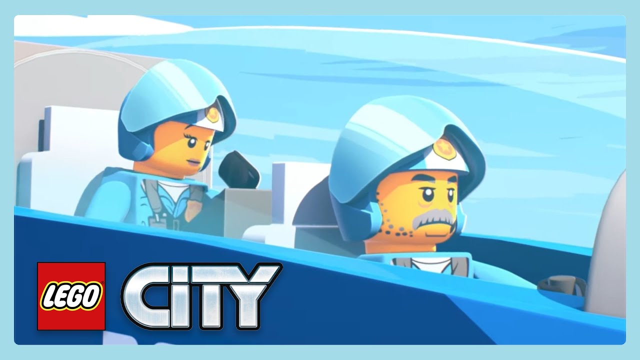 Sky Police | LEGO City Adventures | Wildbrain Little Jobs