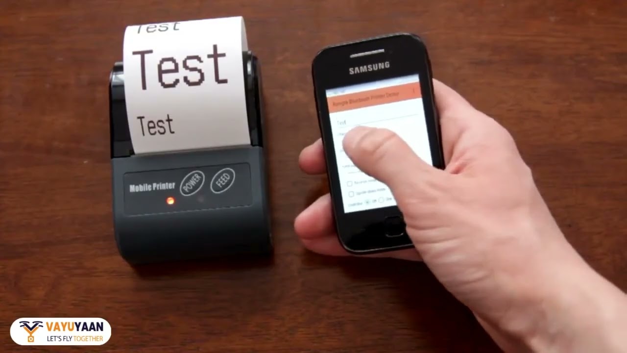 How to Connect 58mm Bluetooth Thermal Printer to Mobile | 58mm Bluetooth Printer Setup | #printer