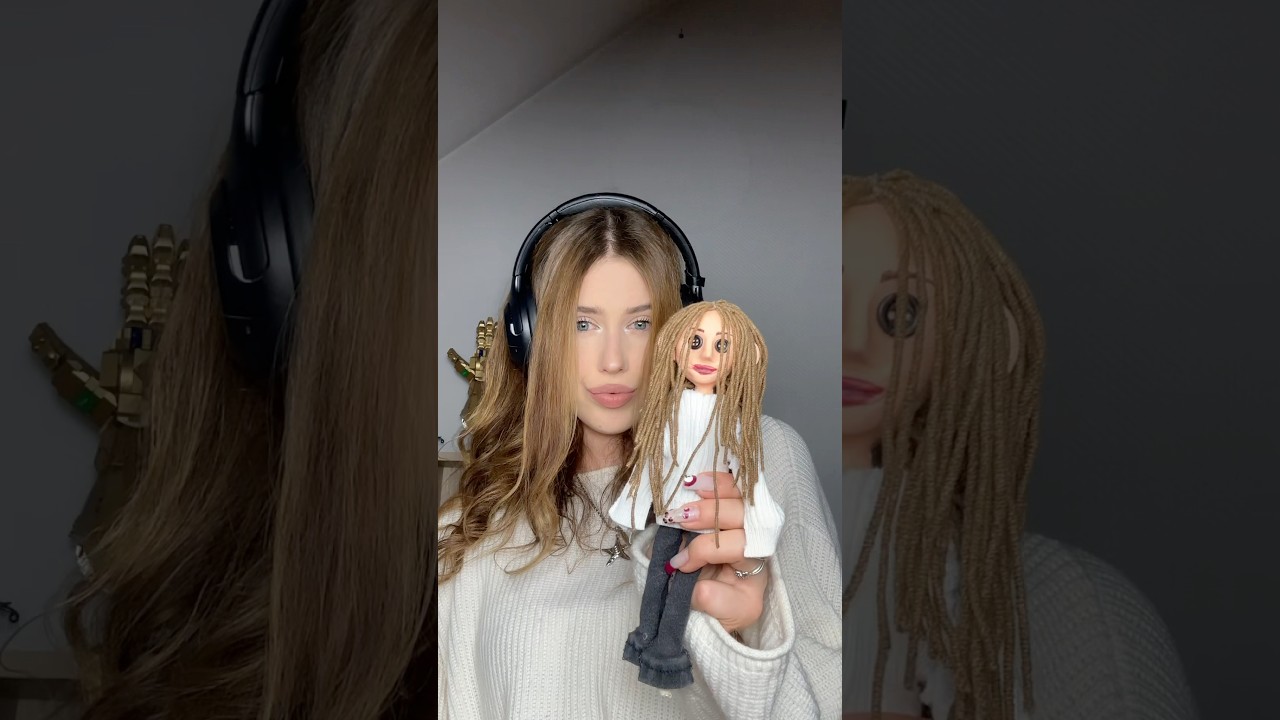 DIY Creepy DOLL With BUTTON Eyes TUTORIAL