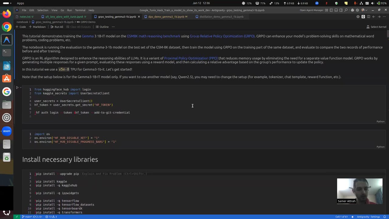 Google Tunix Hack Demo
