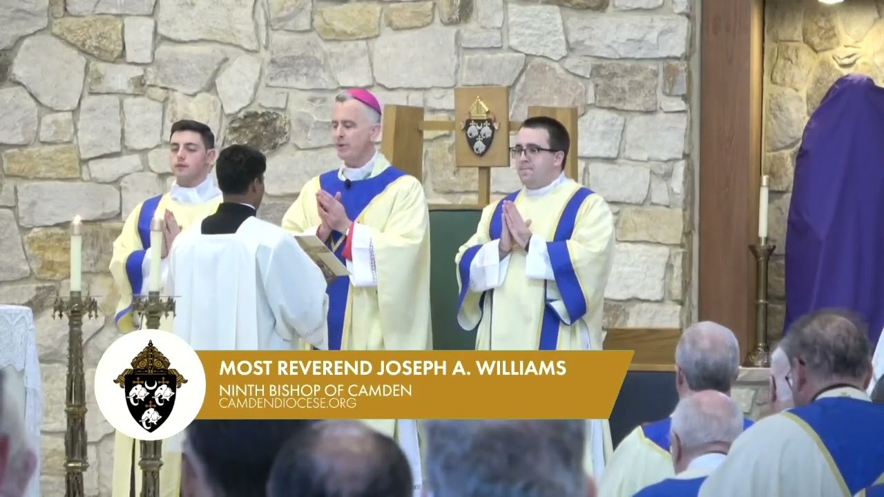 Chrism Mass with Bishop Joseph Williams