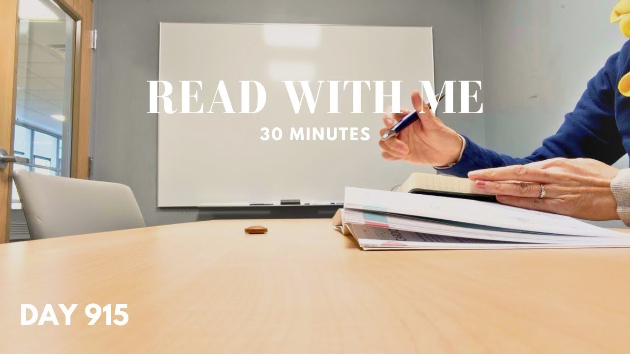 Read With Me | Quiet Classroom Study Session | 30 Minutes Focus | No Music | Day 915
