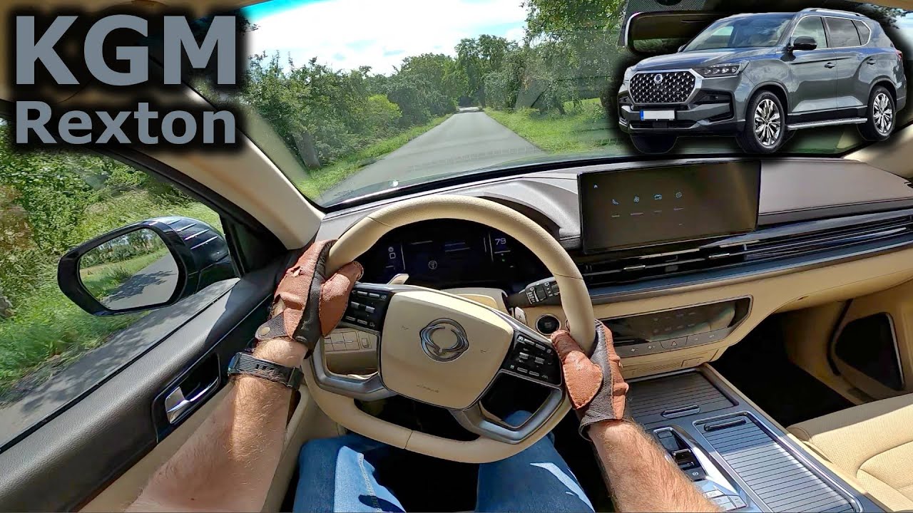 2025 KGM Rexton | POV driving a 2-Ton Diesel Fortress on Wheels