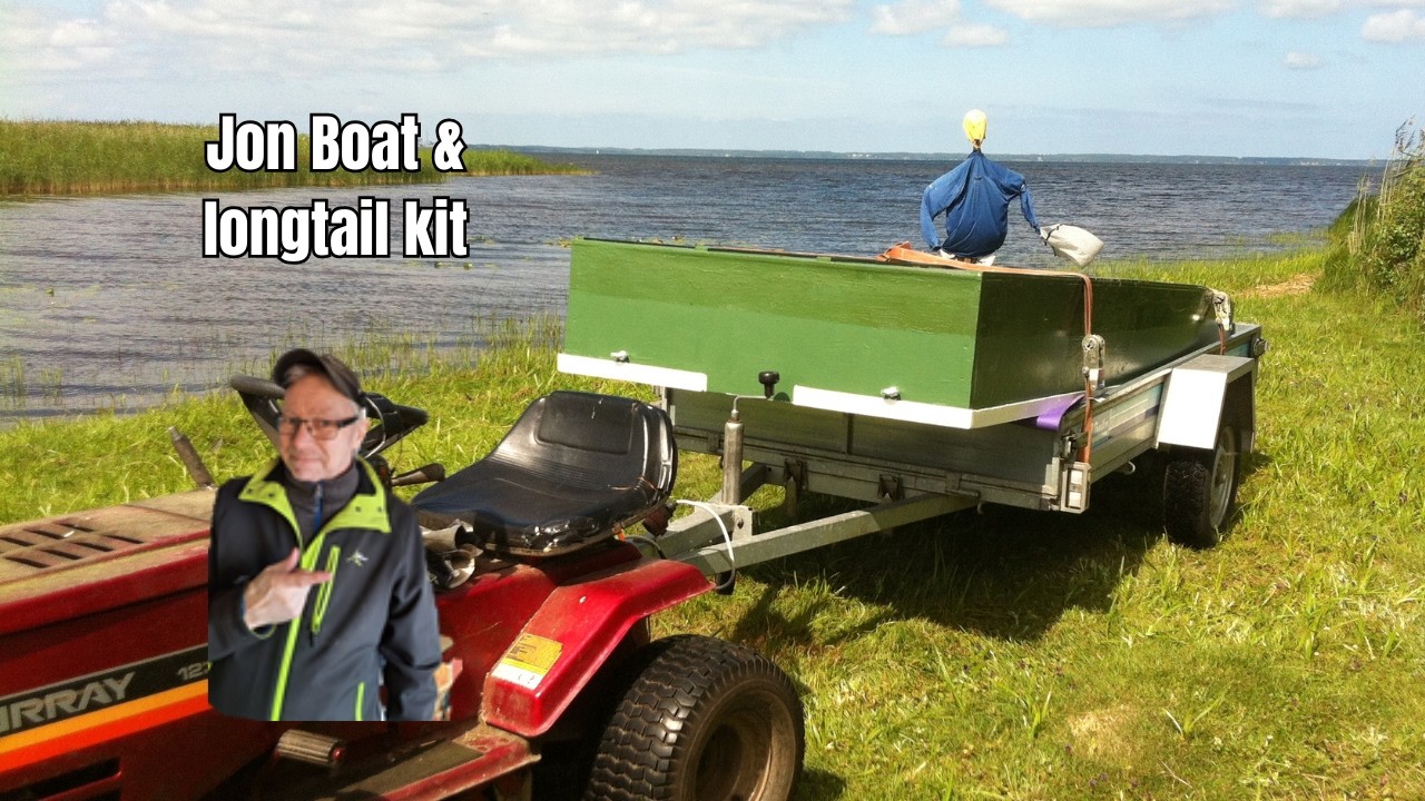 Jon boat build of plywood.