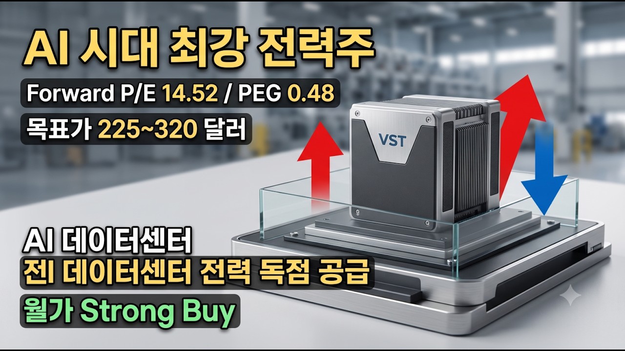 AI 시대의 최강 수혜주, 비스트라(VST) 지금 사도 될까? 보고서로 완벽 분석!