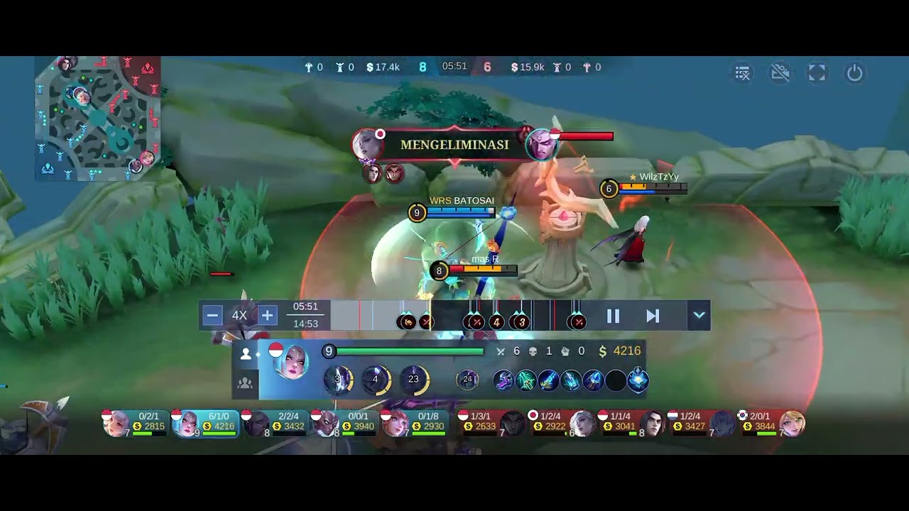PERTARUNGAN SENGIT MENUJU IMORTAL #mlbb #mlbbcreatorcamp 