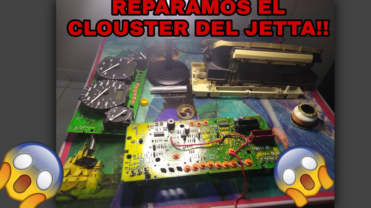 COMO REPARAR EL TABLERO DE JETTA MK3//NUEVA SECCION EN EL CANAL!!!