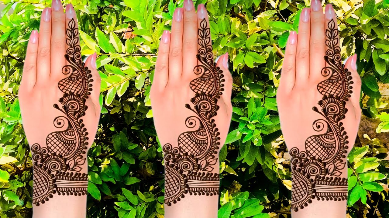 Beautiful mehandi designs #logvideo #vairalvideo 
