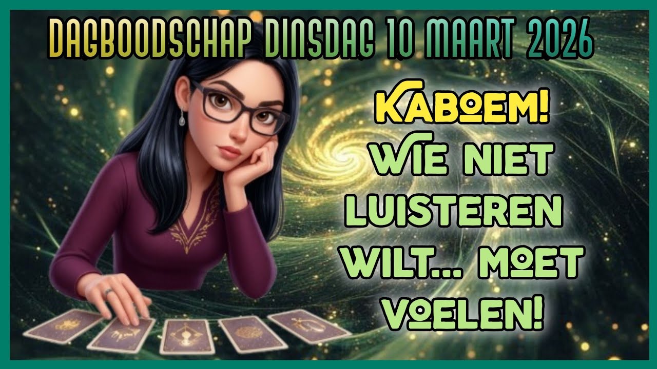 📆Dinsdag 10 Maart 2026 || Hun Eigenwijsheid Roept Een Torenmoment Aan! Interventie! || Tarot Reading