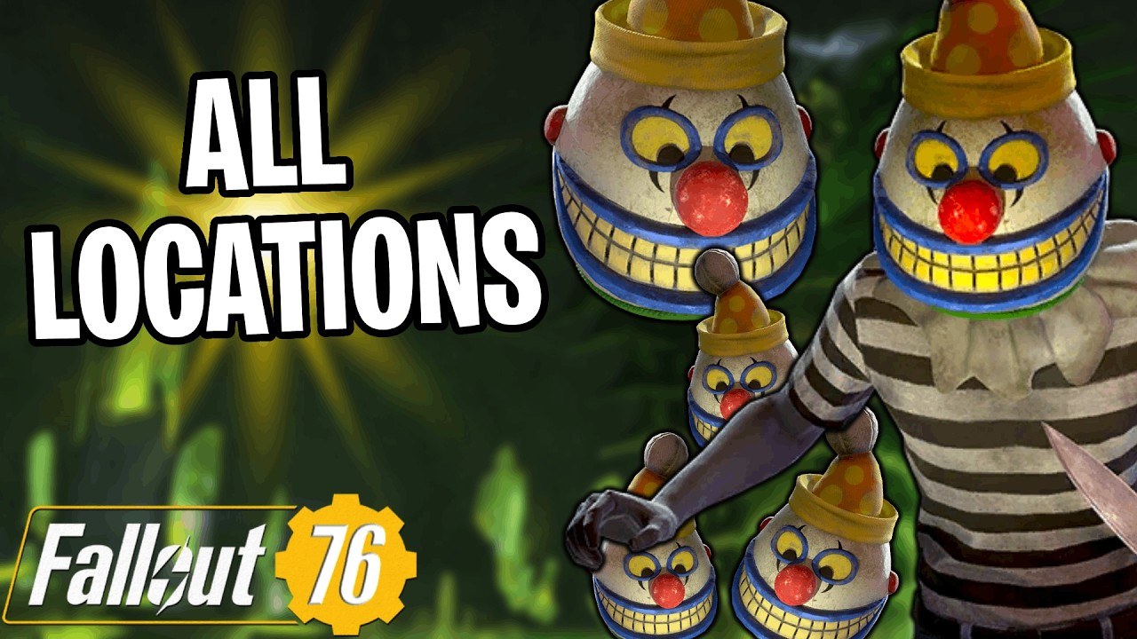 How To Get Every Pint-Sized Slasher Masks (All Locations Route) | Fallout 76