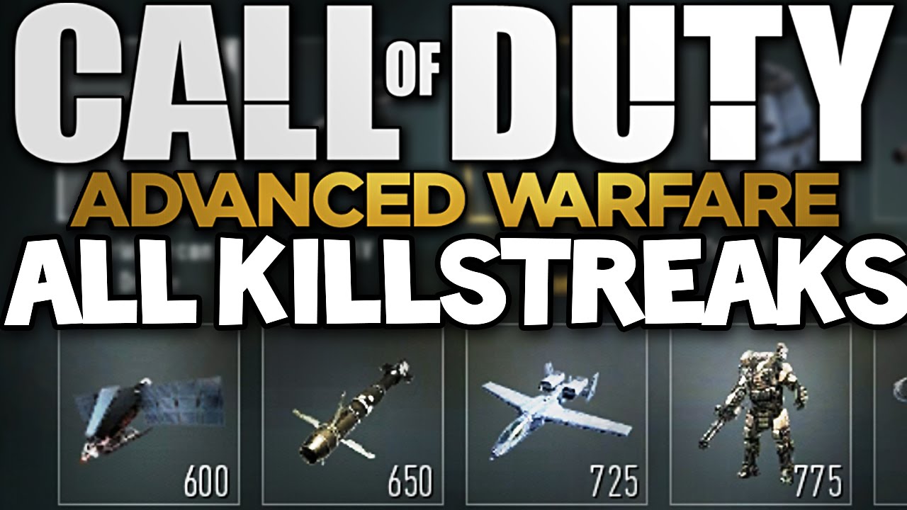 Call of Duty: Advanced Warfare - ALL KILLSTREAKS !