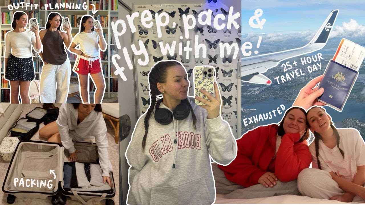 prep, pack & fly with me to NYC! 🧳✈️ *packing, errands, flying 25+ hours!*