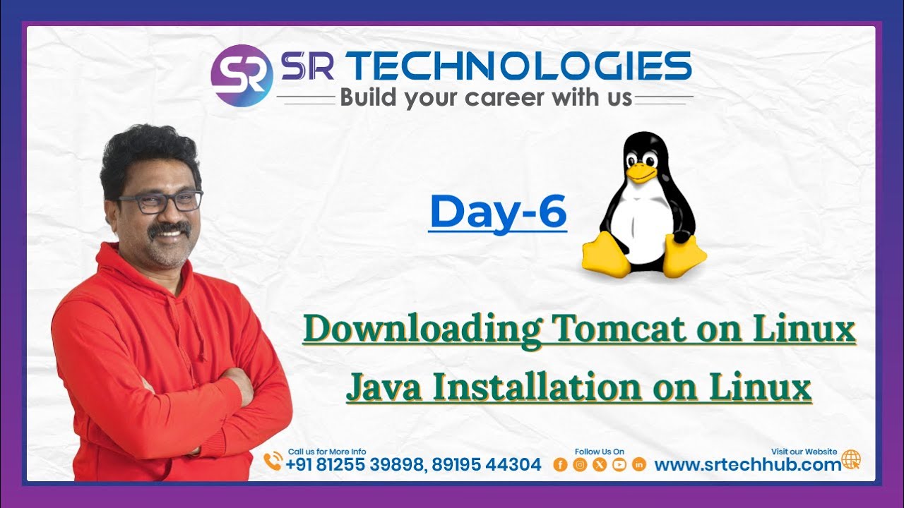 Downloading Tomcat on Linux | Java Installation on Linux | Day 6 | 2026 Linux Server Setup Tutorial