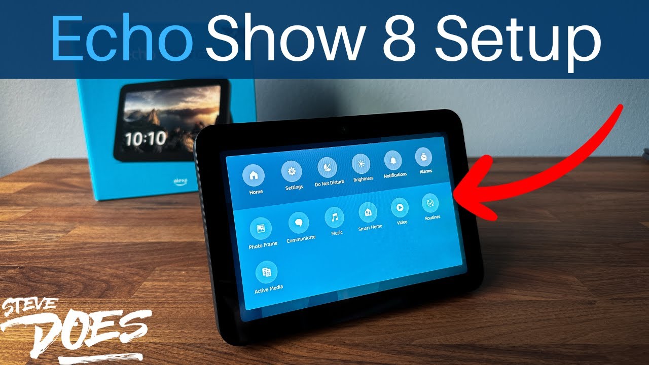 Как настроить Echo Show 8 (3-го поколения)