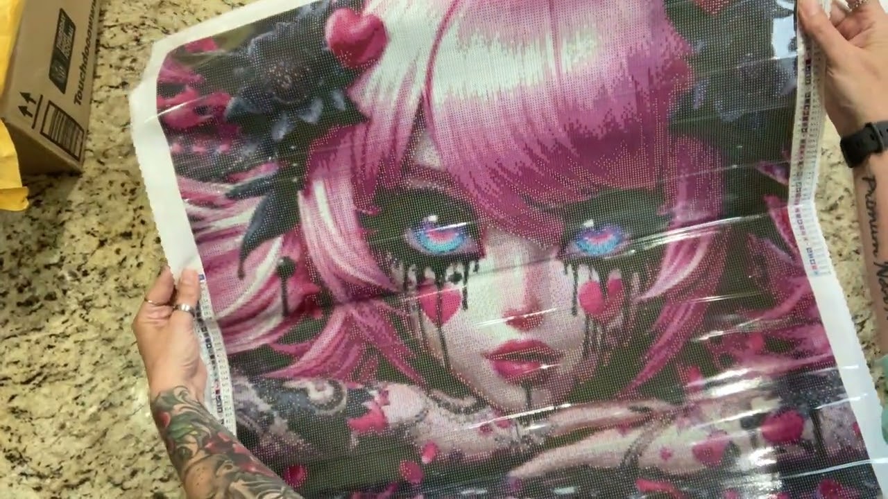 Unboxing ‘Pink’ by Mystical Dream Diamonds - diamond painting