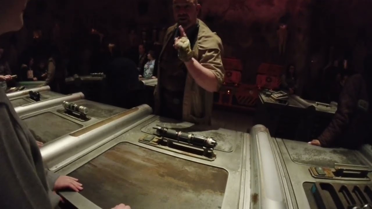 Savi’s Workshop:Handbuilt Light Saber at Galaxy’s Edge inside Hollywood Studios, Walt Disney World