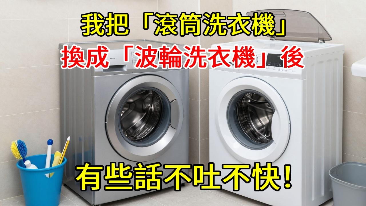 我把「滾筒洗衣機」，換成「波輪洗衣機」後，有些話不吐不快！ 【小東聊家裝 】#裝修  #生活  #房屋
