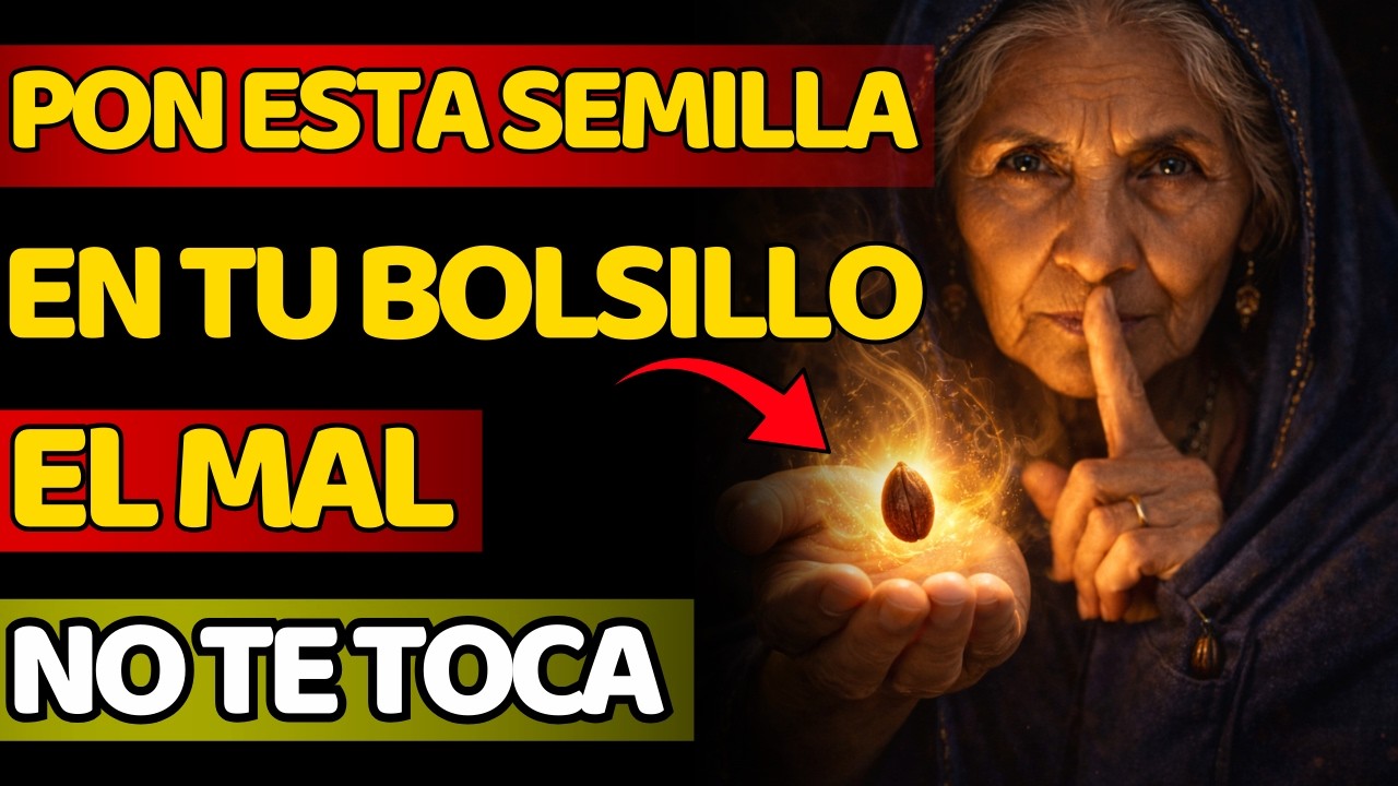 Guarda ESTA SEMILLA en tu BOLSILLO y el MAL dejará de tocarte | Sabiduría Budista