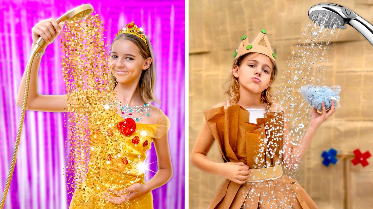 Bogata princesa proti brez denarja 👑✨ Ganljiva zgodba