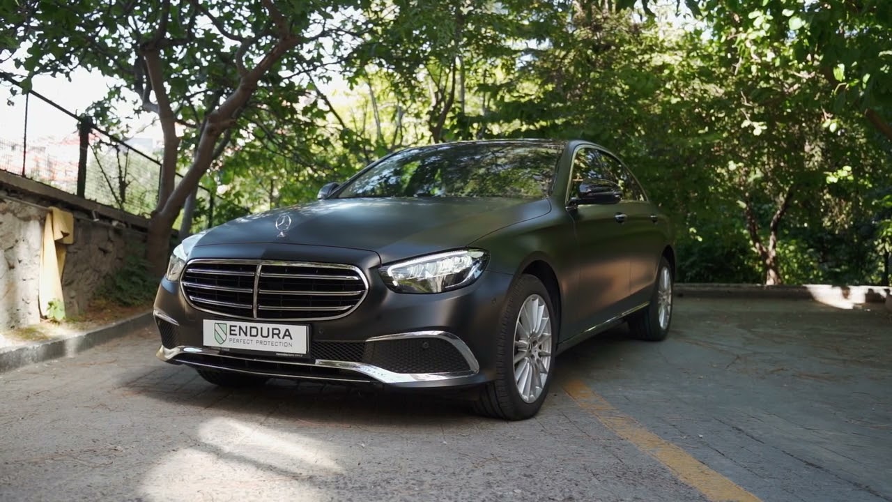 MERCEDES | MAT KAPLAMA | MAT BOYA KORUMA FOLYO KAPLAMA | Endura PPF Araç Kaplama  (Mat Folyo)