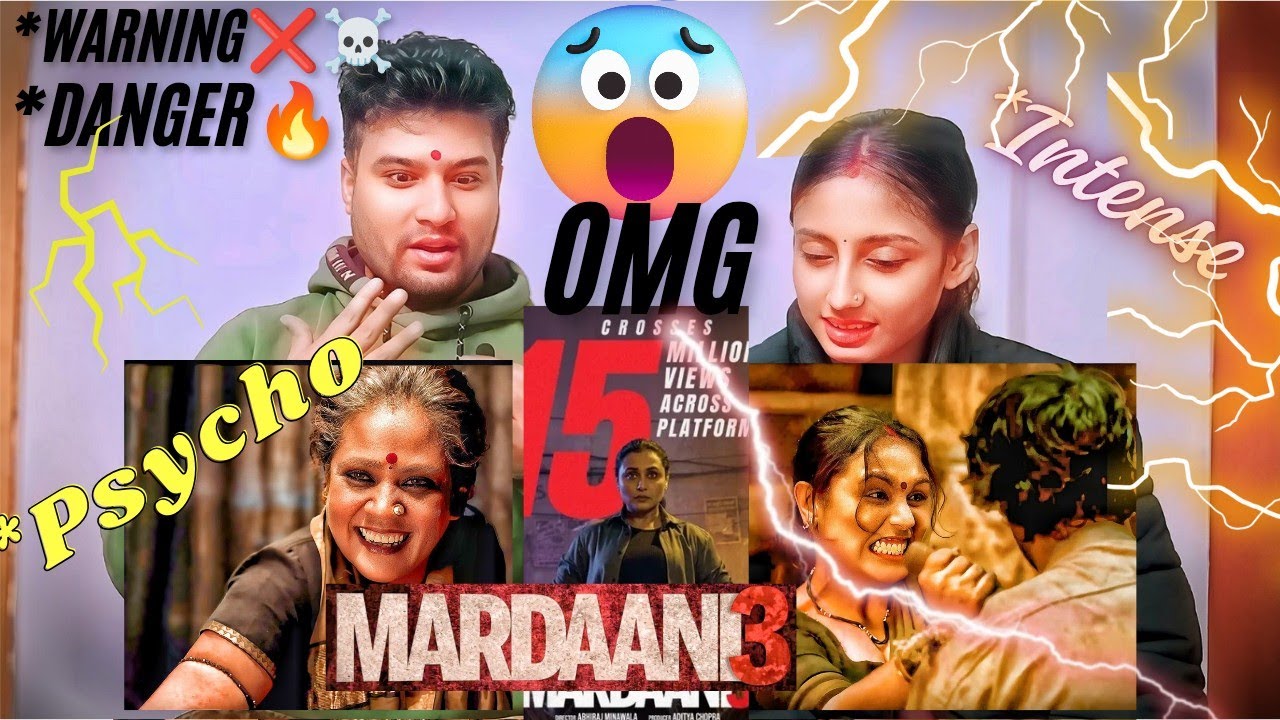 Mardani 3 Trailer Reaction | Rani Mukherjee | Abhi Raj Minawala | @Cineflicks-MovieReaction  