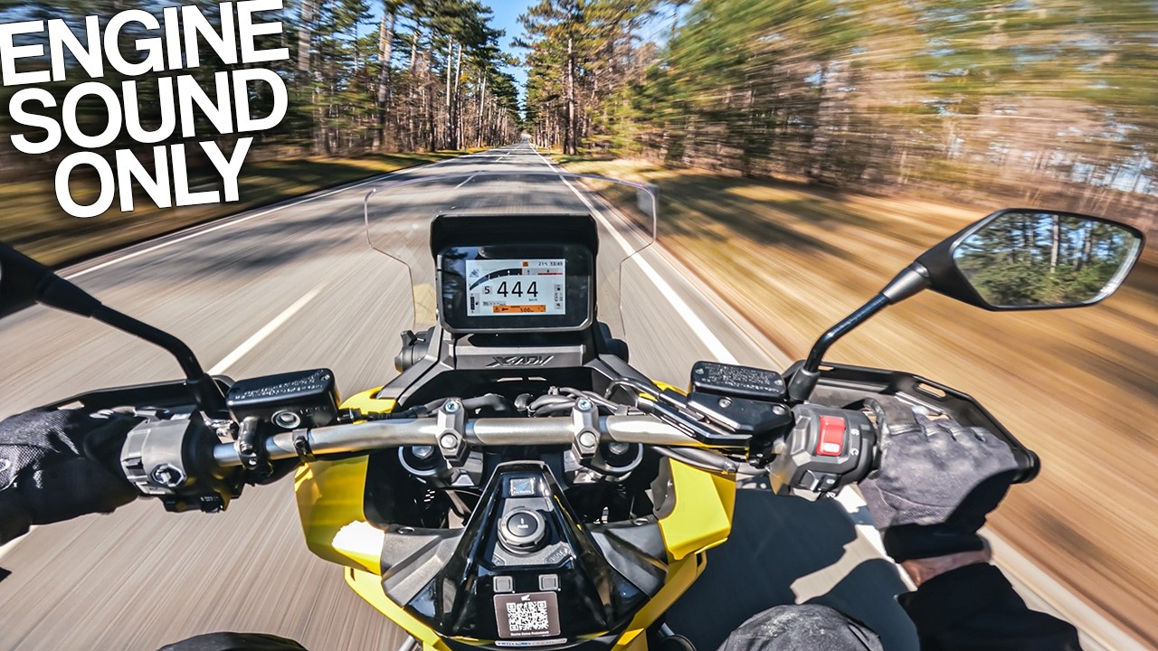 2025 Honda X-ADV sound - I've never been more scared! [RAW Onboard]