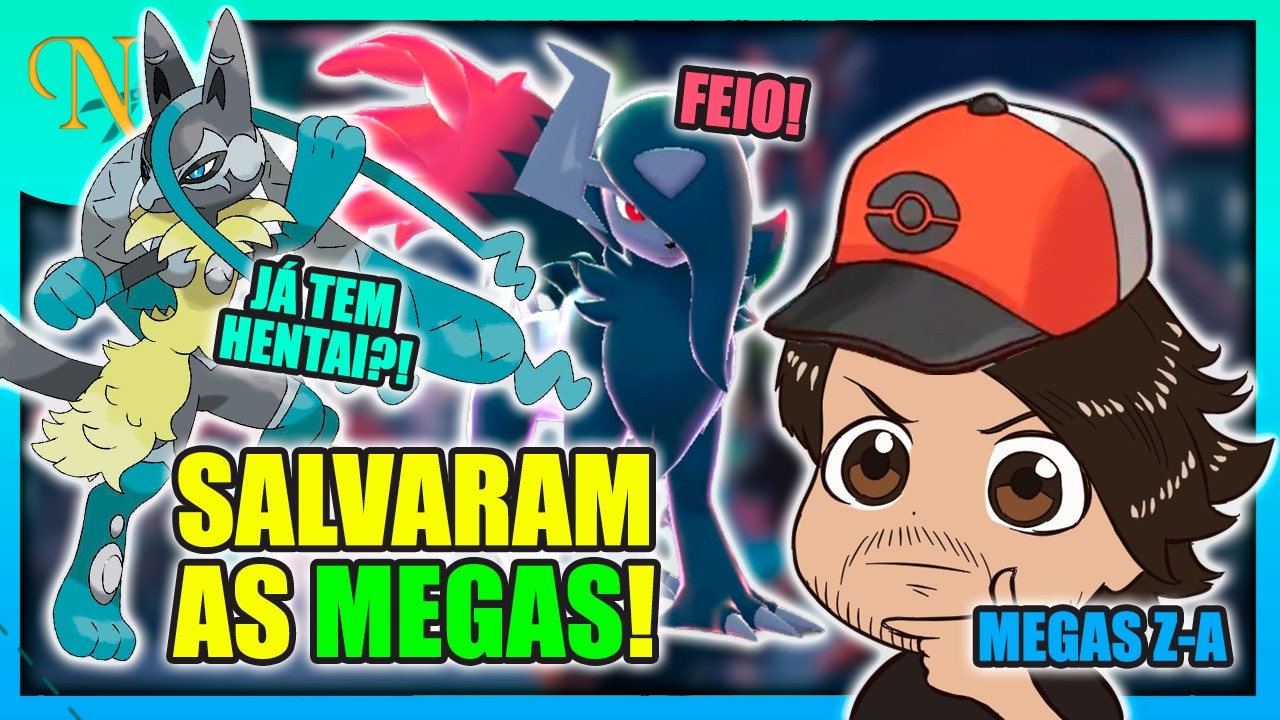 RANKEANDO AS NOVAS MEGA EVOLUÇÕES, O JULGAMENTO - Megas Pokémon Legends Z-A