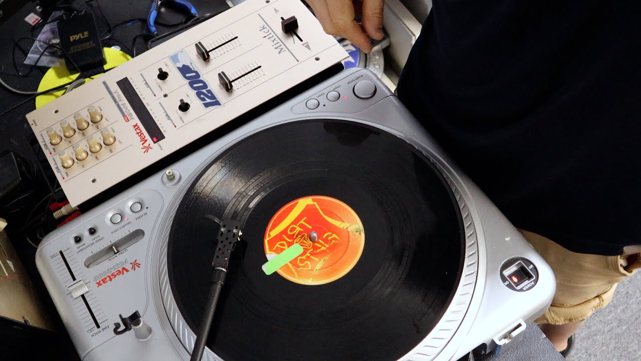 VESTAX PDX 2000 TONE ARM REPAINT/ RCA REPAIR