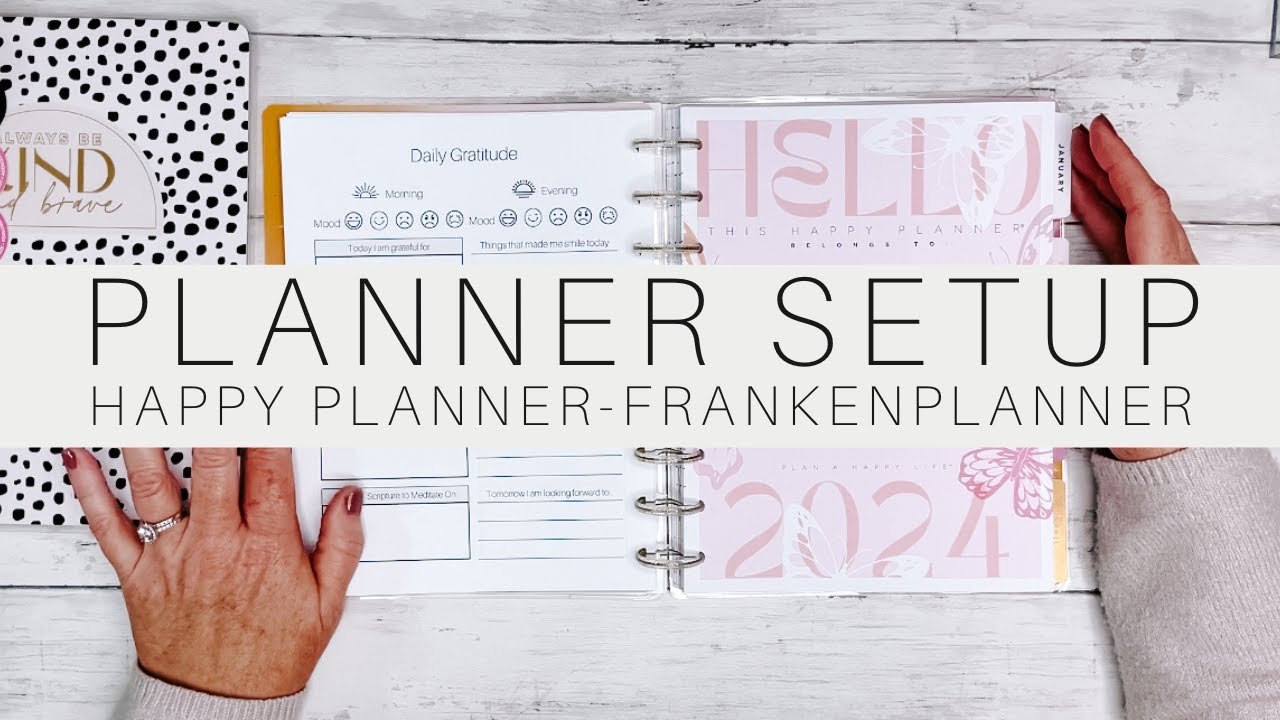 Happy Planner | Franken Planner Setup | 3 Planners in One!