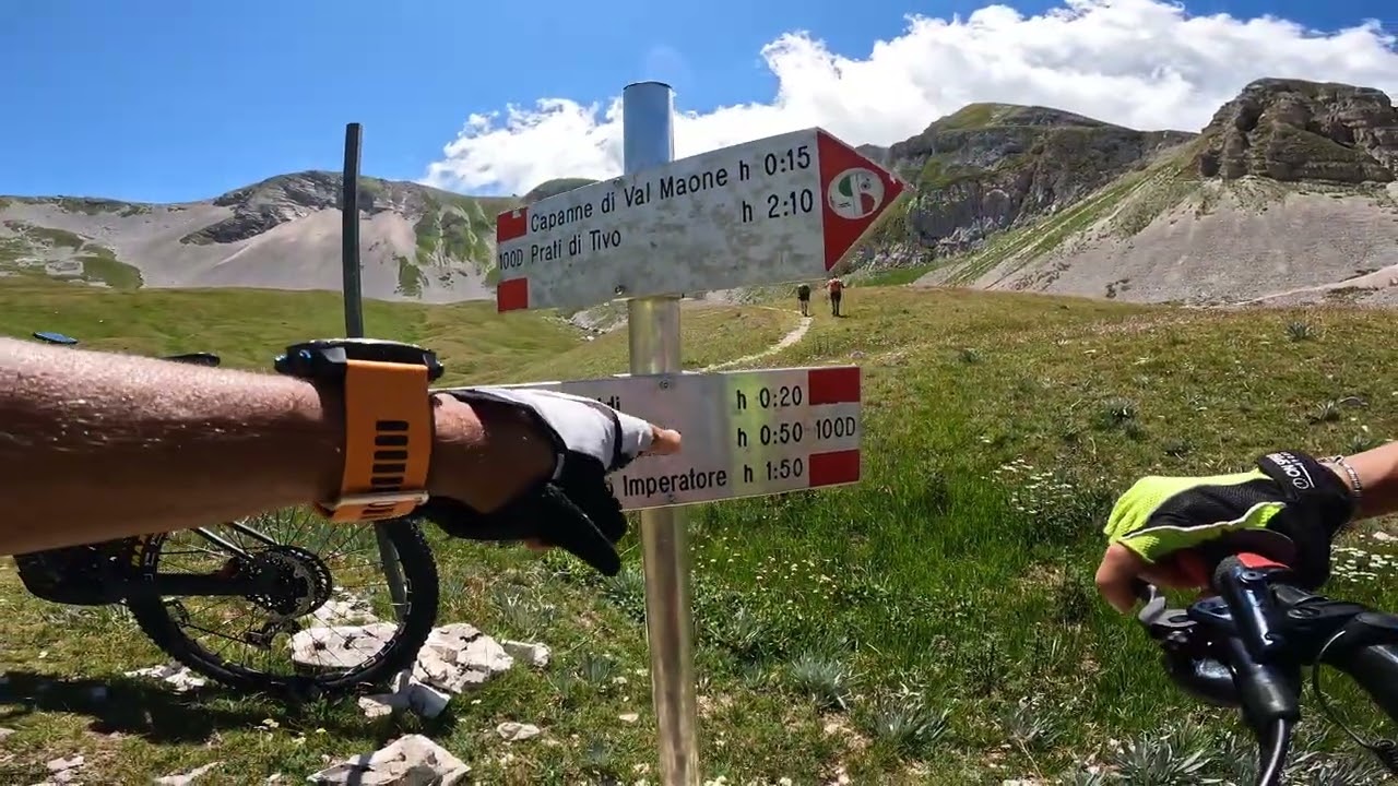 18 Luglio 2025 Cascata Rio Arno, Sella di Monte Aquila e Rifugio Garibaldi da Prati di Tivo 4K