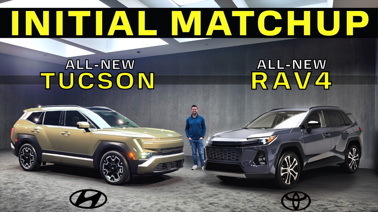 WHICH IS BETTER?? -- New 2027 Hyundai Tucson vs. New Toyota RAV4: Initial Matchup Comparison