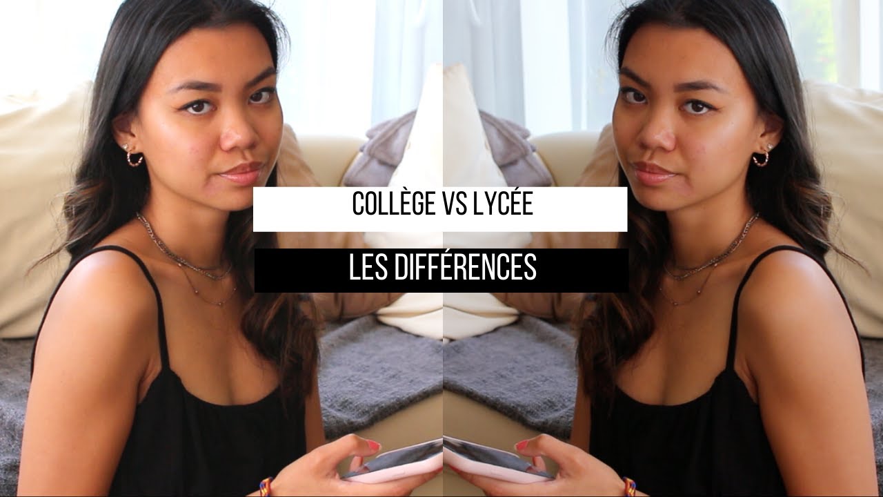 DIFFÉRENCES COLLÈGE VS LYCÉE // Back to school 2021