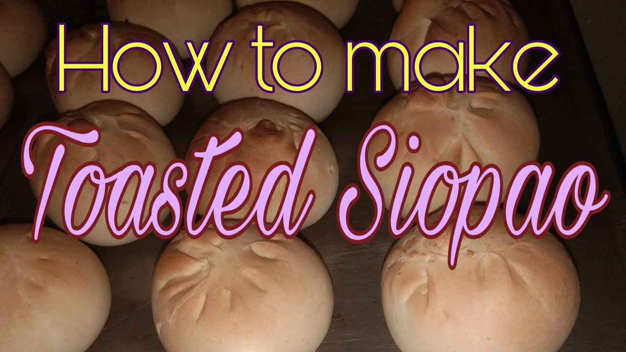 How to make Toasted Siopao